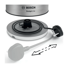 BOSCH | DesignLine 1.7Ltr Kettle Stainless Steel | TWK4P440GB