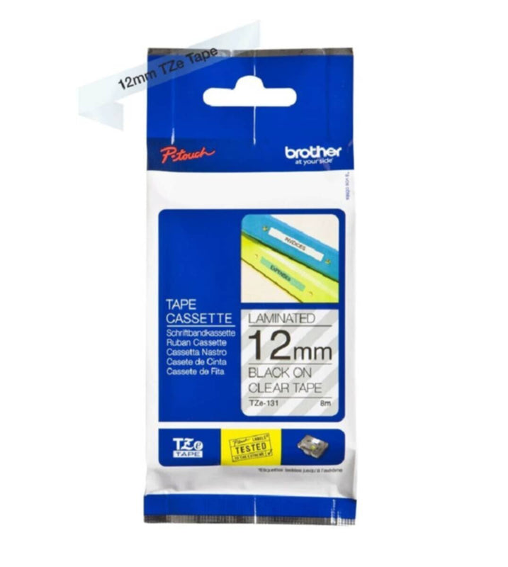 BROTHER | Tze-131 12mm Label Tape