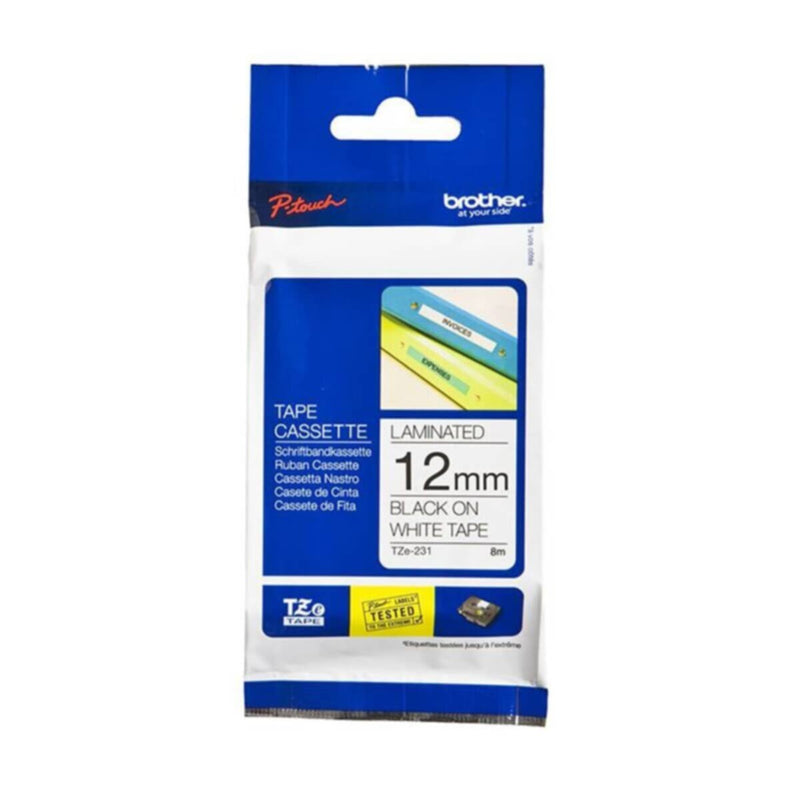 BROTHER | TZe-231 12mm Label Tape