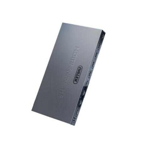 Unitek | V132A ( 4K 30Hz HDMI 1.4 Splitter 1 In 8 Out) Black, 5V2A Power Adapter
