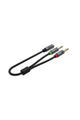 UNITEK | 0.2M, 3.5MM AUX Audio Cable - Female to 2*Male | Y-C957ABK