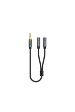 UNITEK | 0.2M, 3.5MM AUX Audio Cable - Male to 2*Female | Y-C956ABK