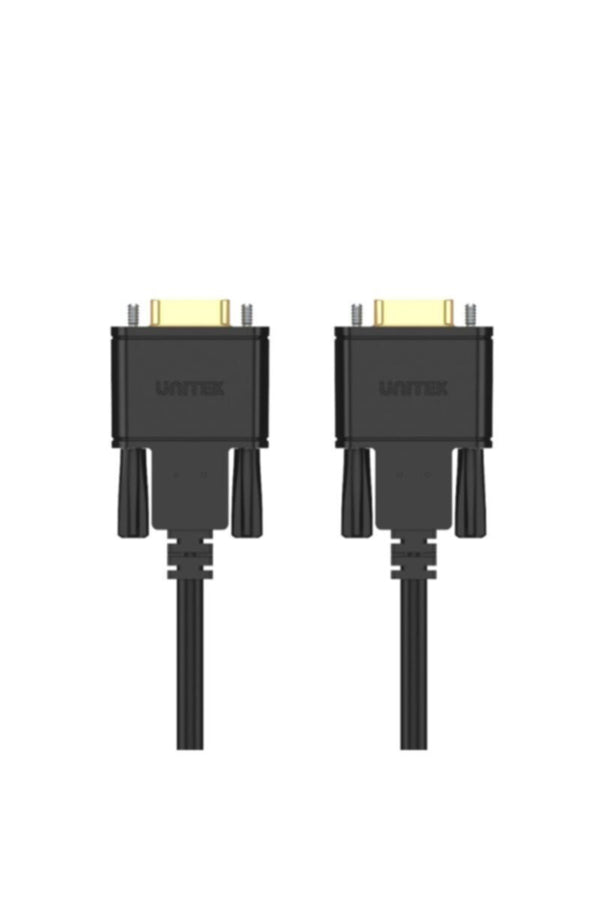UNITEK | 1.5M, DB9 Male to Male Cable Black | Y-C702ABK