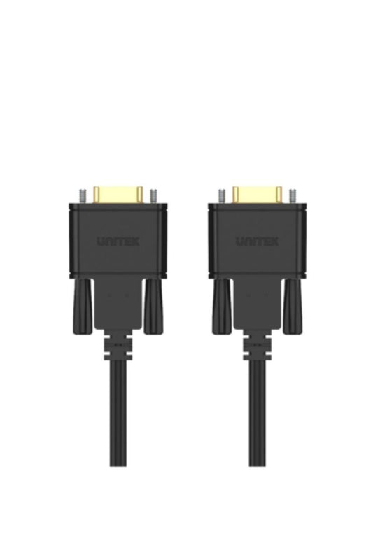 UNITEK | 1.5M, DB9 Male to Male Cable Black | Y-C702ABK