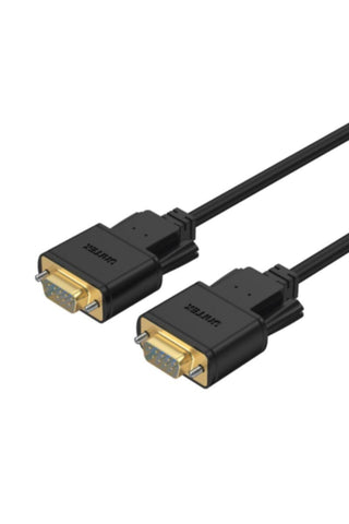 UNITEK | 1.5M, DB9 Male to Male Cable Black | Y-C702ABK
