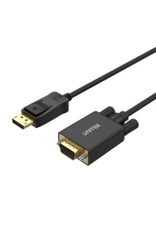 UNITEK | 1.8M Display Port to VGA Male Cable | Y-5118F