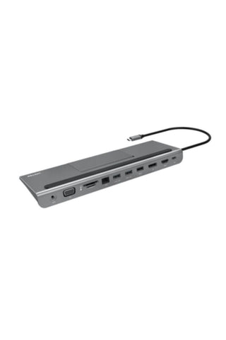 UNITEK | 11-In-1 USB3.1 Universal Docking Station (PD + HDMI + DP + USB2.0*1 + USB3.0*2 + RJ45 + SD + Micro SD + VGA + Audio) + MST Function | D1022A