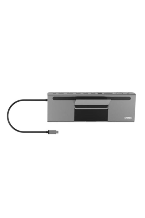 UNITEK | 11-In-1 USB3.1 Universal Docking Station (PD + HDMI + DP + USB2.0*1 + USB3.0*2 + RJ45 + SD + Micro SD + VGA + Audio) + MST Function | D1022A