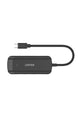 UNITEK | 4-in-1 USB 3.1 Type-C Hub (3-Port USB 3.0 + Gigabit Ethernet), Black  with PowerPort | H1110A