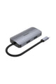 UNITEK | 5-in-1 USB 3.1 Type-C Hub with MST (USB3.0 + 2*HDMI + VGA + PD 100W), Space Grey | D1051A