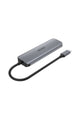UNITEK | 6-in-1 USB 3.1 Type-C Hub (3-Port USB3.0 + Card Reader + HDMI), Space Grey | H1107F