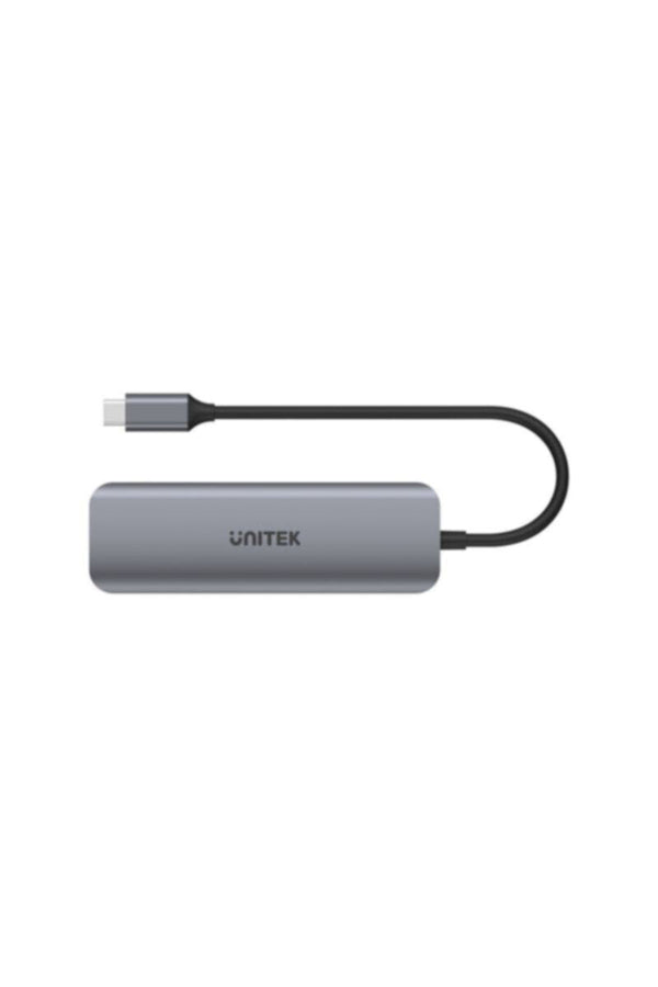UNITEK | 6-in-1 USB 3.1 Type-C Hub (3-Port USB3.0 + Card Reader + HDMI), Space Grey | H1107F