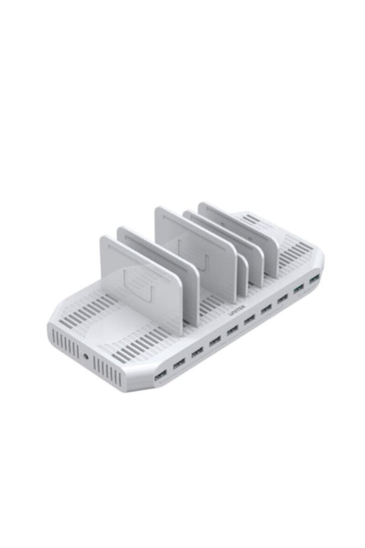 UNITEK | 96W 10-Port USB Smart Charging Station (2-Port QC3.0 + 8-Port 2.4A) | Y-2190A