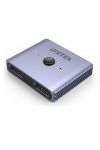 UNITEK | Display Port Switch 2 IN 1/1 IN 2 Out (8K - 60Hz) | V1609A