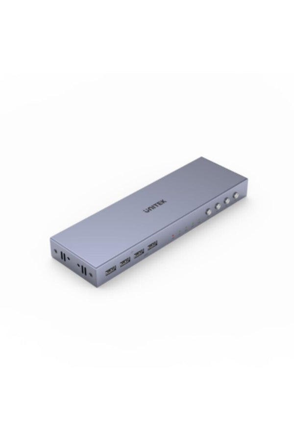 UNITEK | HDMI 4K 60Hz KVM Switch 4 In 1 Out with 4-Port USB 2.0 Hub | V306A