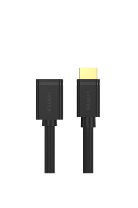 UNITEK | HDMI (M) To (F) Extension Cable 3M, Black  | Y-C166K