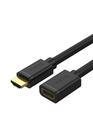 UNITEK | HDMI (M) To (F) Extension Cable 3M, Black  | Y-C166K