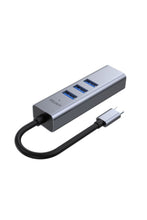 UNITEK | uHUB Q4+ 4-in-1 USB -C Ethernet Hub + 3 Port USB | H1904A