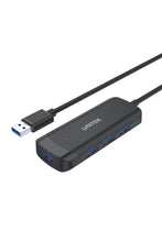 UNITEK | uHUB Q4 4 Ports Powered USB 3.0 Hub with 1.5m Cable | H1111E