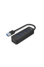 UNITEK | uHUB Q4 4 Ports USB 3.0 Hub with USB -C Power Port | H1117A