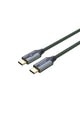 UNITEK | USB -C 100W PD Fast Charging Cable with 4K 60Hz and 10Gbps (USB 3.2 Gen2) Midnight Green Edition 1M | C14079GN