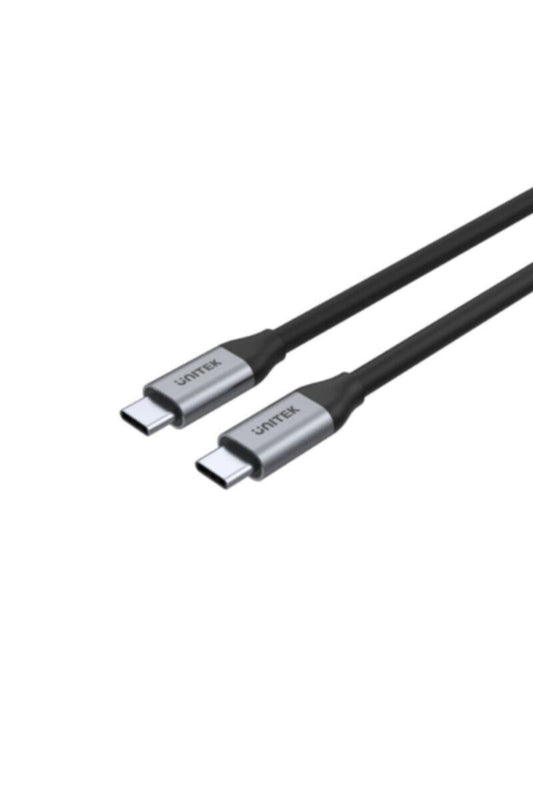 UNITEK | USB -C 100W PD Fast Charging Cable with 4K 60Hz and 10Gbps Data (USB 3.0) 1M | C14082ABK