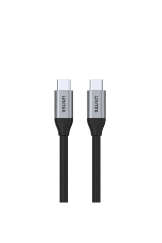 UNITEK | USB -C 100W PD Fast Charging Cable with 4K 60Hz and 5Gbps (USB 3.0) 2M | C14091ABK