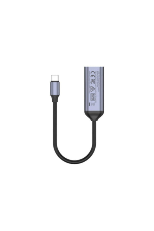UNITEK | USB -C to DP (4K 60Hz) Adapter Cable, with Briad, Grey & Black | V1415A