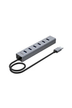 UNITEK | USB 3.0 7-Port Aluminium Hub ( Portable with Power adapter ) | Y-3090