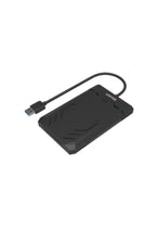 UNITEK | USB 3.1 to SATA6G 2.5â€ HDD/SSD Hard Disk Enclosure, Black  | Y-3036