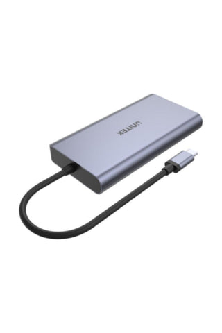 UNITEK | USB 3.1 Type-C Hub with MST (2*USB3.0 + HDMI + DP + RJ45 + Card Reader + PD 100W) | D1056A