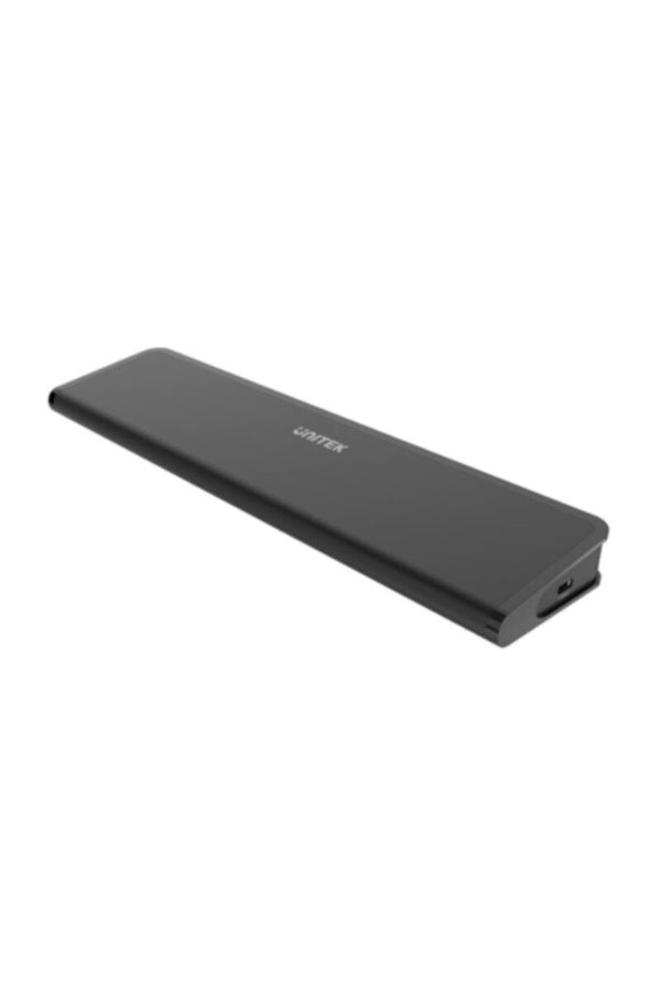 UNITEK | USB3.1 Universal Docking Station (3-Port USB3.0 + DVI + HDMI + RJ45 + Audio), Black , 5V2A Power Adapter, DVI-to-VGA Adapter, USB-A and USB-C Cables | D001A