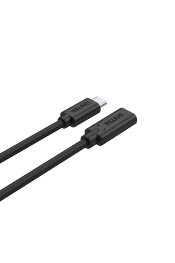 UNITEK | USB 3.2 USB -C Male to USB -C Female Extension Cable PD100W 1m | C14086BK-1M