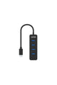 UNITEK | USB 3.0 Type-C to USB 4 Port HUB withType-C Charging Port | H1117B