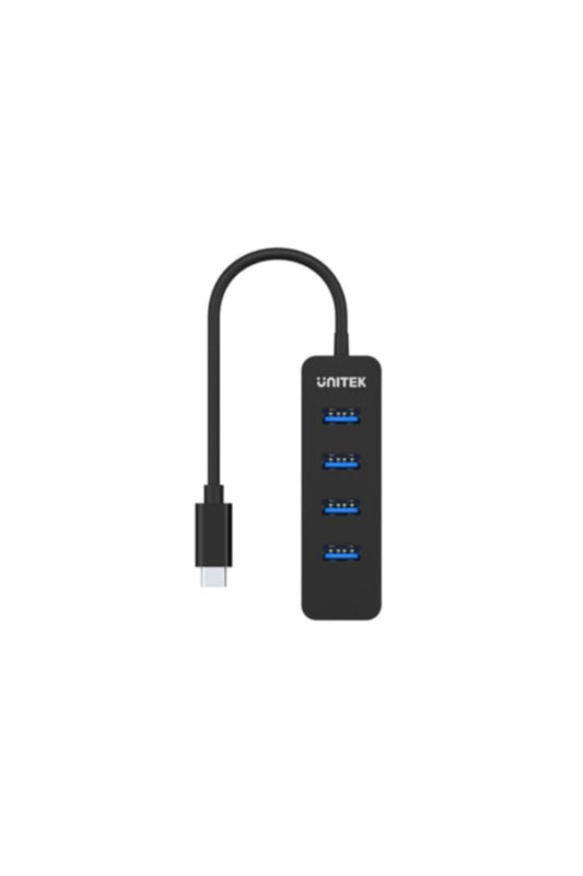 UNITEK | USB 3.0 Type-C to USB 4 Port HUB withType-C Charging Port | H1117B