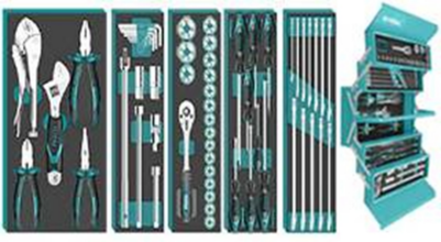 TOTAL | 59 Pcs Tool Chest Set | THTCS12591