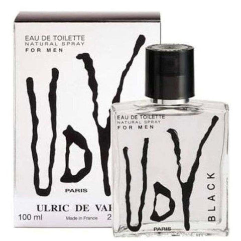 ULRIC DE VARENS | Black Eau De Toilette Spray for Men 100 | 3326240018634