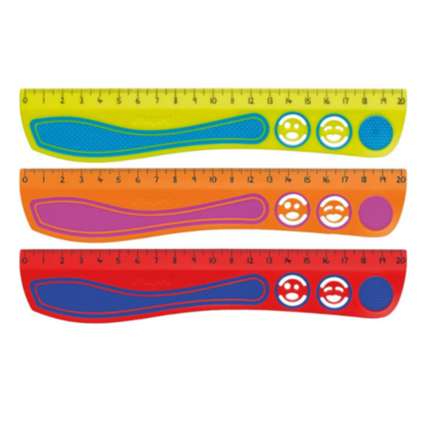MAPED | Kidy-Grip Ruler 20cm | MD-278710