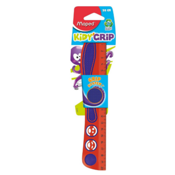 MAPED | Kidy-Grip Ruler 20cm | MD-278710