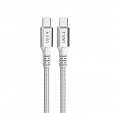 DCU SPAIN | Connection USB 4.0 Type C - Type C 240W/40G White 1.5M | 30402090
