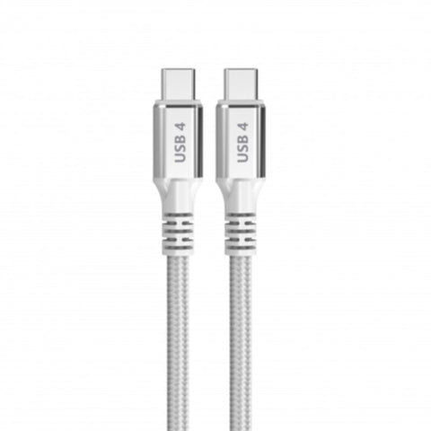 DCU SPAIN | Connection USB 4.0 Type C - Type C 240W/40G White 1.5M | 30402090