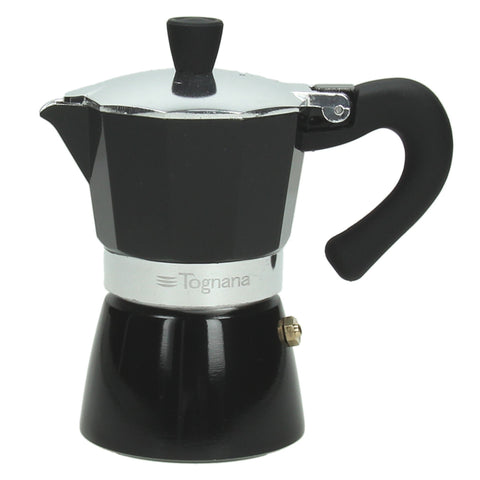 TOGNANA | Coffee Maker 2 Cups - Grancuci Black | TG-V4430024702