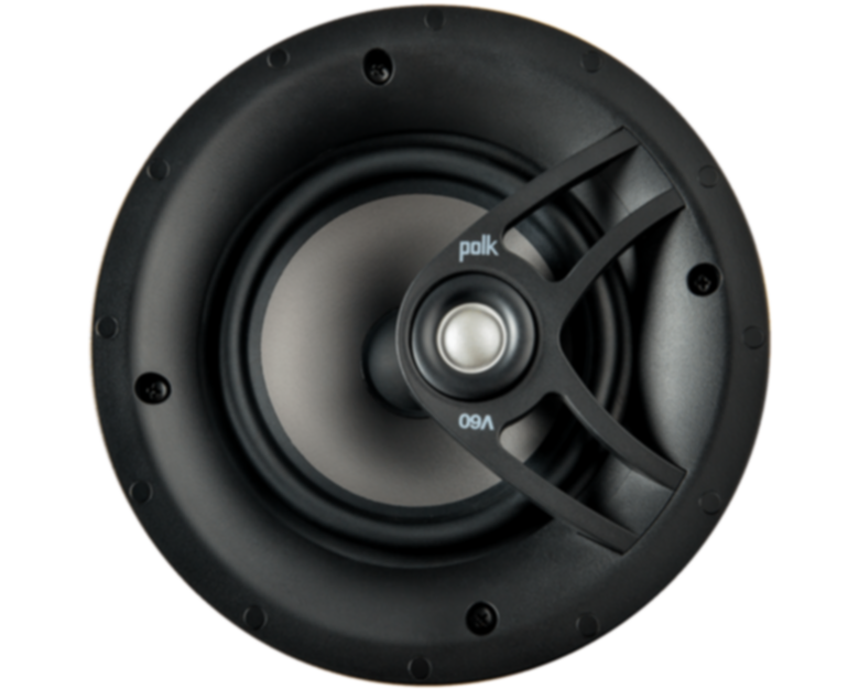 POLK | Audio V 60 High Performance Vanishing in-Ceiling Speaker Single | V60