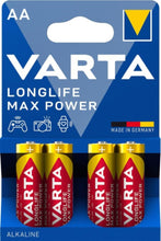 VARTA | Longlife Max Power 4 AA Battery | AVAVA61014040