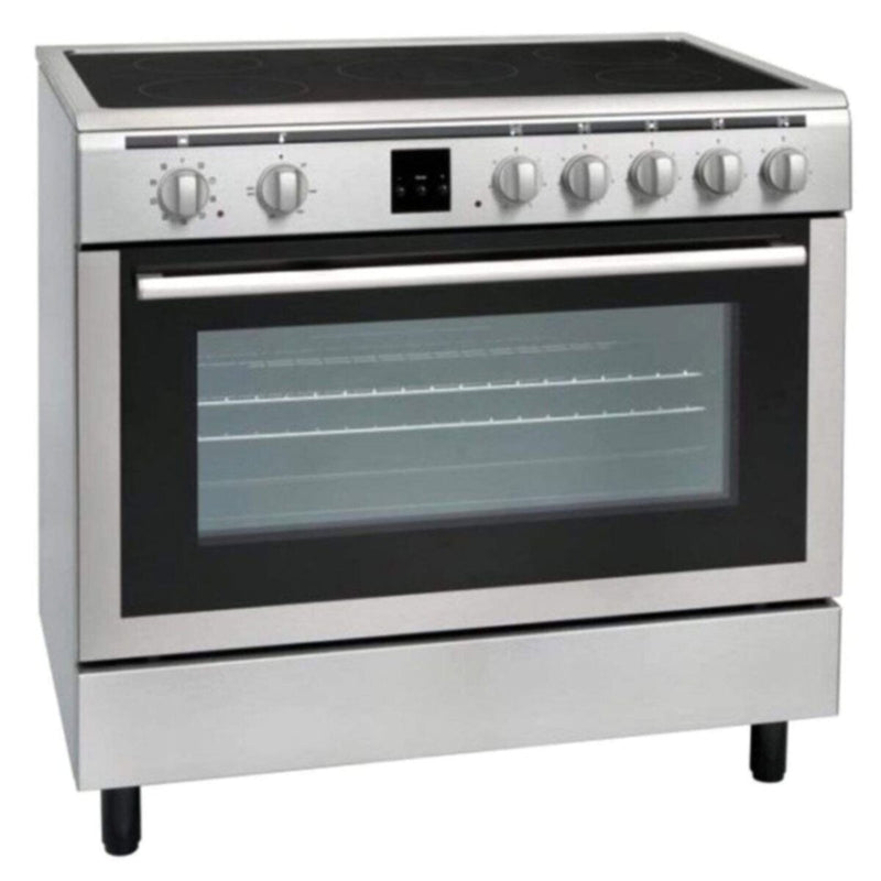 HOOVER | Vetro 5 Hobs Ceramic Gas Cooker 90x60cm | VCG9060