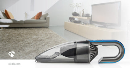 NEDIS | Handheld Vacuum Cleaner 40W, Rechargeable, Dry / Wet. Li-ion / Blue/Grey | VCHH4BU40