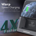 VERTUX | 15W High Speed Pro-Gaming Wireless Charging Station with 18W USB-C PD & QC3.0 | VERTUCHARGE-QI