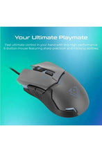 VERTUX | 3200Dpi High Precision Wired Gaming Optical Mouse  Grey | TE0182831