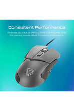 VERTUX | 3200Dpi High Precision Wired Gaming Optical Mouse  Grey | TE0182831