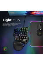 VERTUX | Single Handed All In One Gaming Keypad With Joystick | TE0167091